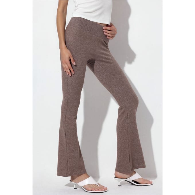 Hoge taille flared legging