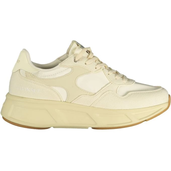 Twinset Beigekleurige Polyurethaan Dames Sneaker