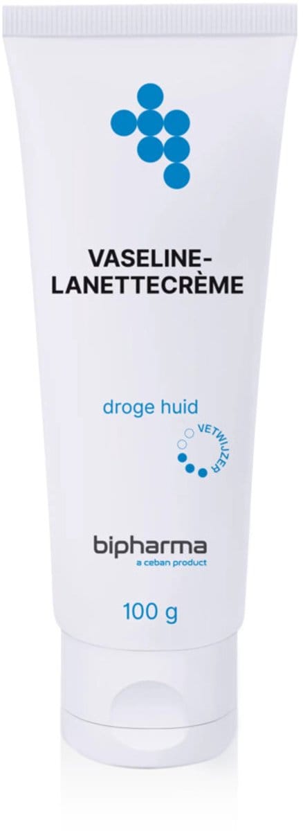 Bipharma Vaseline Lanettecrème - 100 gr