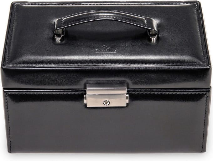 Sacher Sieradendoos New Classic Jewellery Case Eva Black Zwart