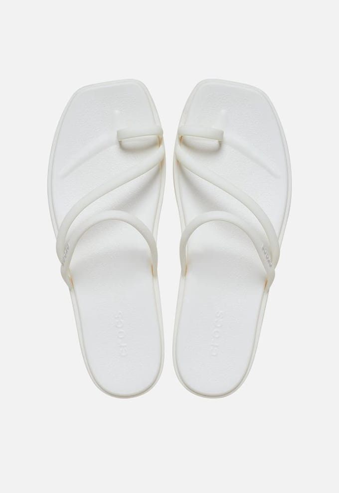 Crocs Miami Toe Loop Wit Maat 41 US W10