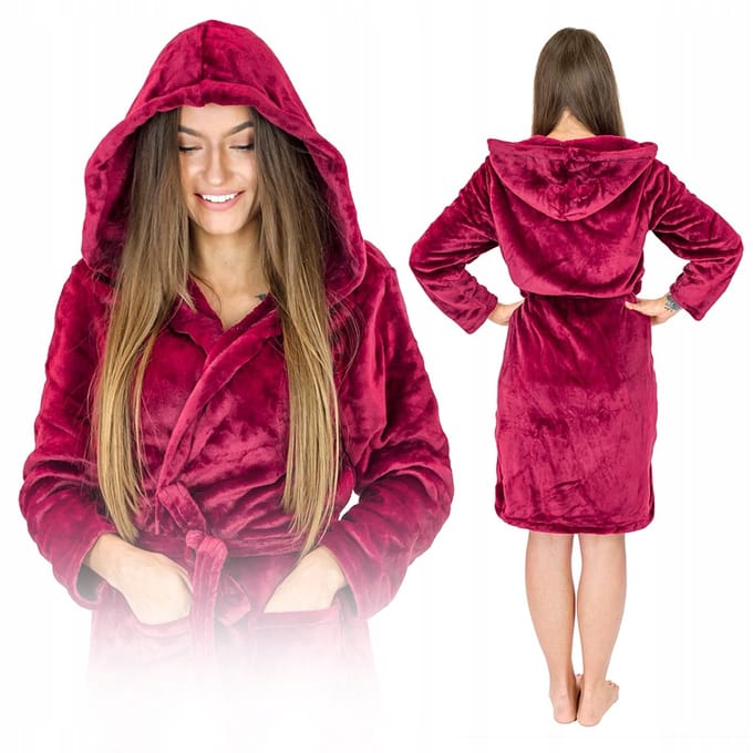 Onesies Serie - Badjas - Microvezel - Categorie S - Grote Capuchon