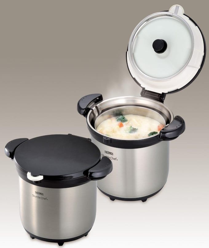 Thermos Vacuüm Isolatie Kookpan Shuttle Chef 4.5L gray