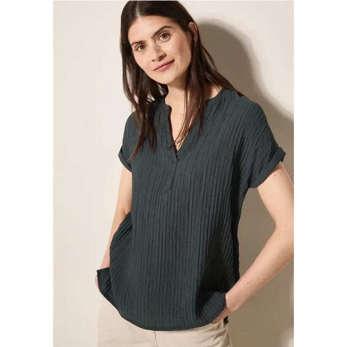 Gestructureerde blouse