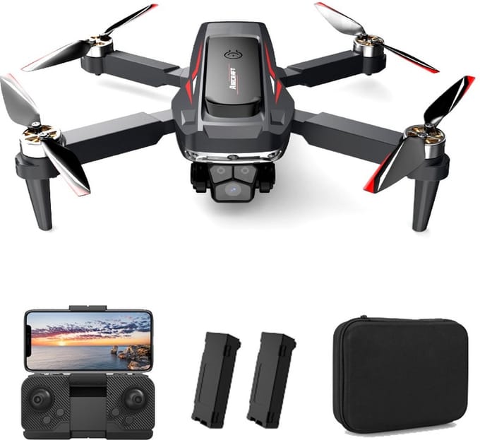 iTeck X1 Drone met Camera – Brushless Motoren en Obstakelontwijking - NL handleiding