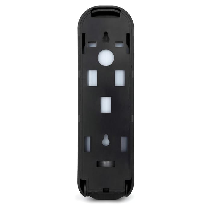 300ml Handmatige Zeepdispenser Druk ABS Wandmontage Douchegelcontainer voor Thuis Hotel zwart