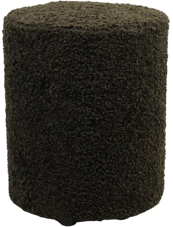 Poef rond teddy 38x38x48cm