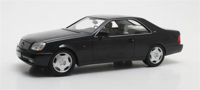 Mercedes-Benz 600SEC C140 1992 - 1:18 - Cult Scale Models