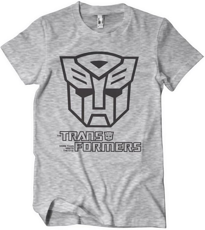 Transformers Autobots M'on'ot'on-T-shirt, heathergrijs
