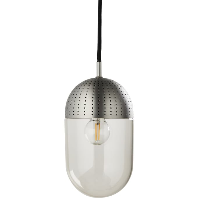 Houten Stip Hanglamp Groot Satijn