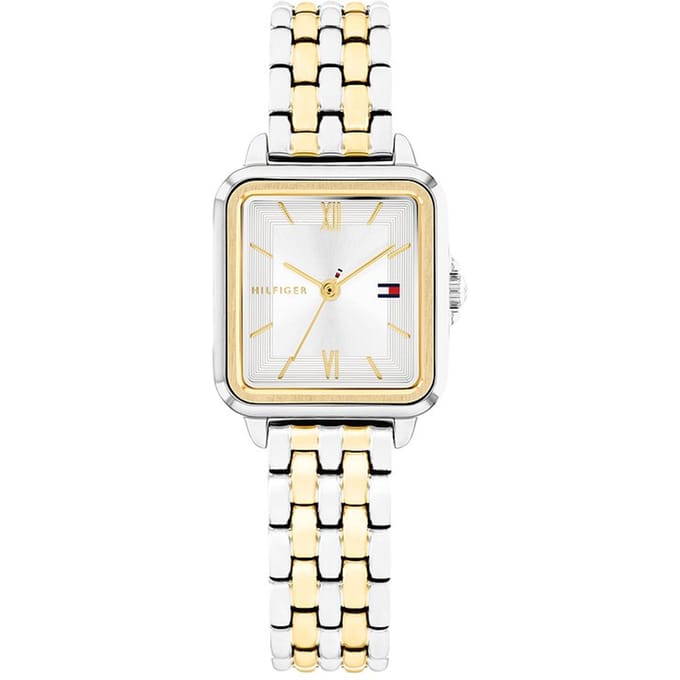 Tommy Hilfiger 1782861 Dames RVS Analoog Horloge goud
