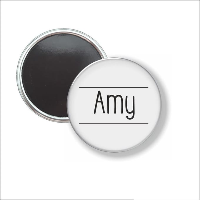 Button Met Magneet 58 MM - Amy - NIET VOOR KLEDING