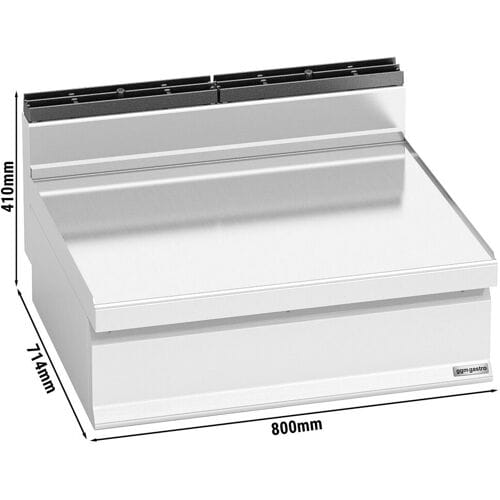 GGM Gastro Neutralelement - 800mm Zilver
