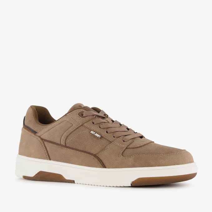 Blue box heren sneakers bruin - Maat 45 - Uitneembare zool