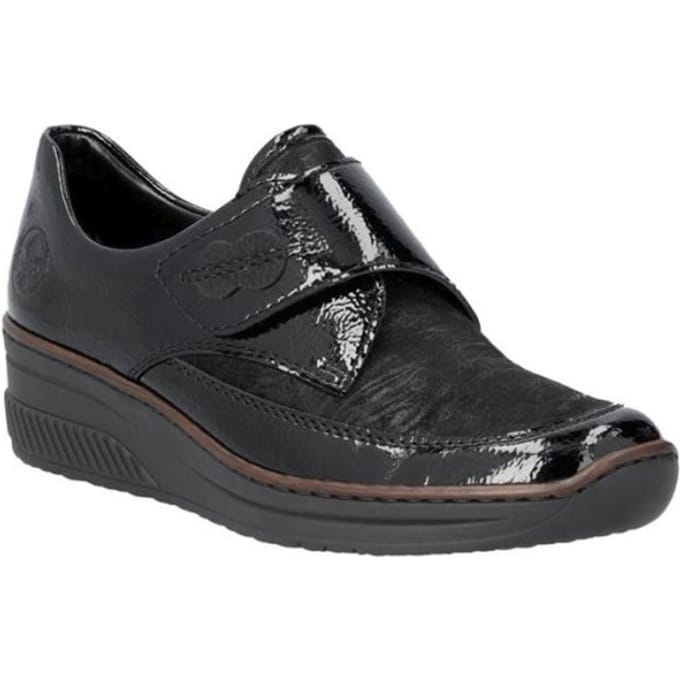 Rieker Instappers - Dames - Zwart - Maat:38