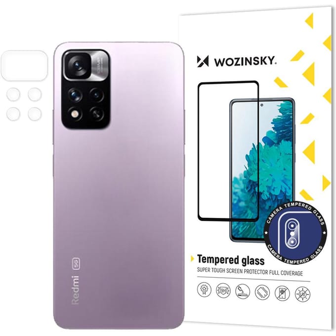 Gehard Glas 9H voor de Hele Camera Lens voor Xiaomi Redmi Note 11 Pro+ Camera Glas