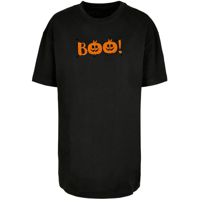 T-shirt dames Merchcode Halloween - Boo Pumpkin