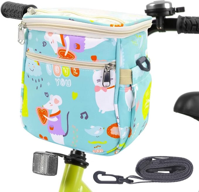Kinderfietsmand en Stuurtas voor Jongen en Meisje