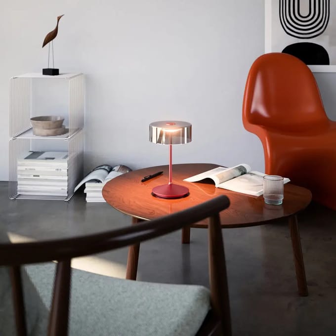 Batterij glazen lampen Sigor Numotion