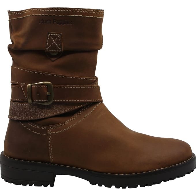 Hush Puppies Luceilie Kinder Bruine Laarzen
