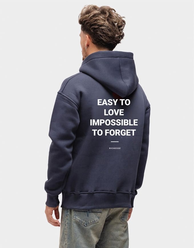 UNFORGETTABLE HOODIE GRIJS
