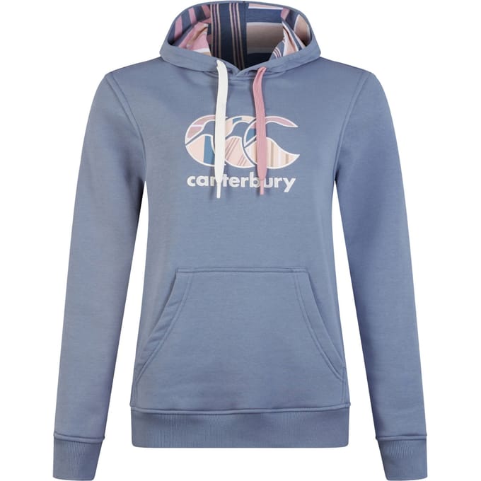 Canterbury Dames/Dames Uglies Hoodie (Blauw lint)