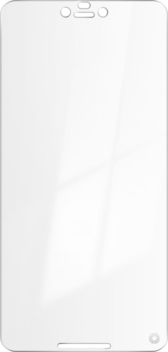 Force Case, Screenprotector geschikt voor Google Pixel 3XL - Tempered Glass 2.5D, Transparant