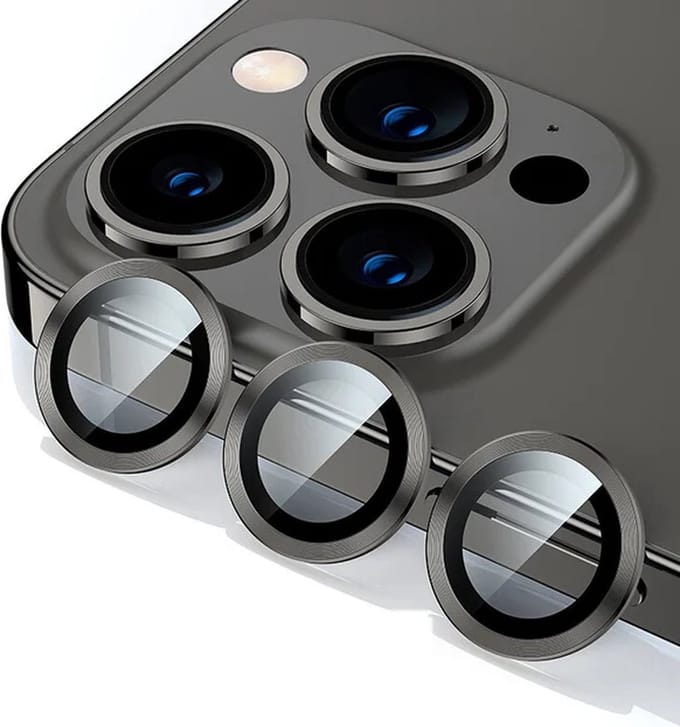 DrPhone CL2 – Metalen Camera Beschermer – Camera Protector – Perfecte Pasvorm – Geschikt Voor IPhone 15 Plus