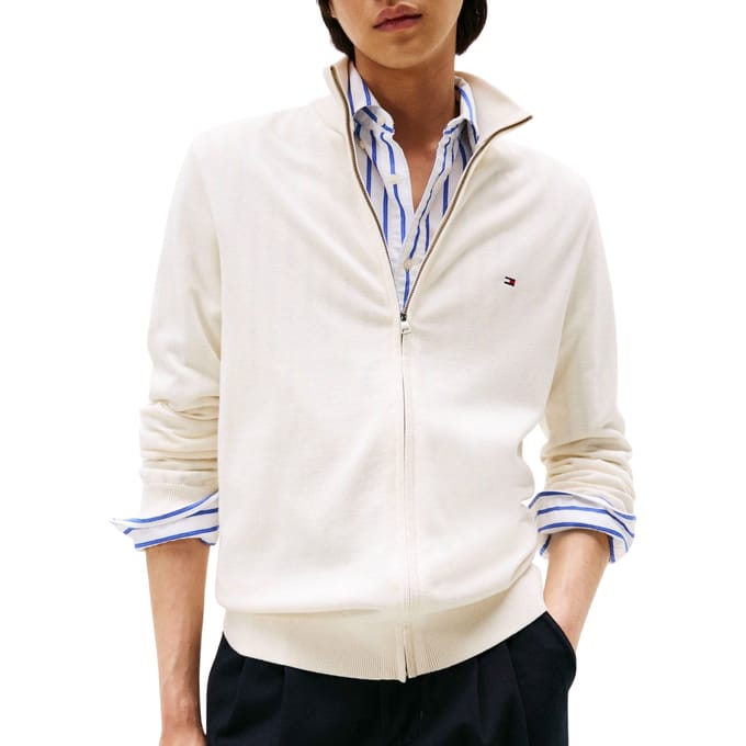 Tommy Hilfiger Essential Mock Neck Zip Vest Heren