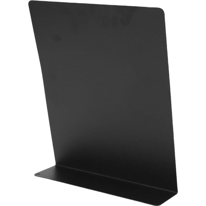Magnetisch Prikbord Zwart Magnetisch Metalen Tafelmodel Memo Displaybord voor Thuis School Keuken black