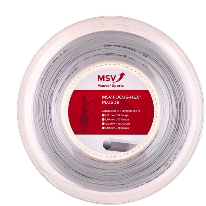 MSV Focus HEX PLUS 38 200m-1.25mm-wit