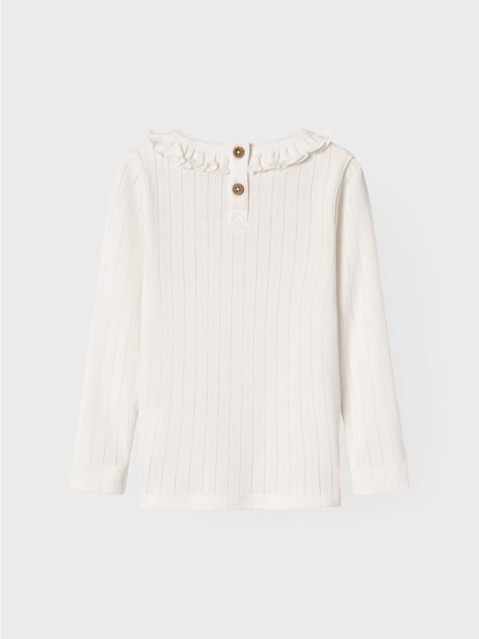 NAME IT - NMFRACHEL NIS LS SLIM TOP LIL NOOS - Meisjes - Blouses