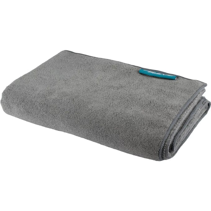 Avento Sporthanddoek Micro Fiber - 120 x 80 cm - Grijs