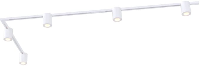 Ledvion – 3m LED Railverlichting Set – Kantelbaar - GU10 Spots – Wit