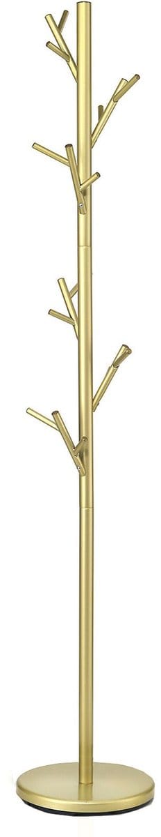 Kledingrek ZENO van metaal - goud