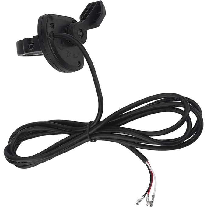 Accélérateur Pouce Doigt Gâchette Poignée d'Accélérateur pour Vélo Électrique Scooter E-bike (Main gauche) black