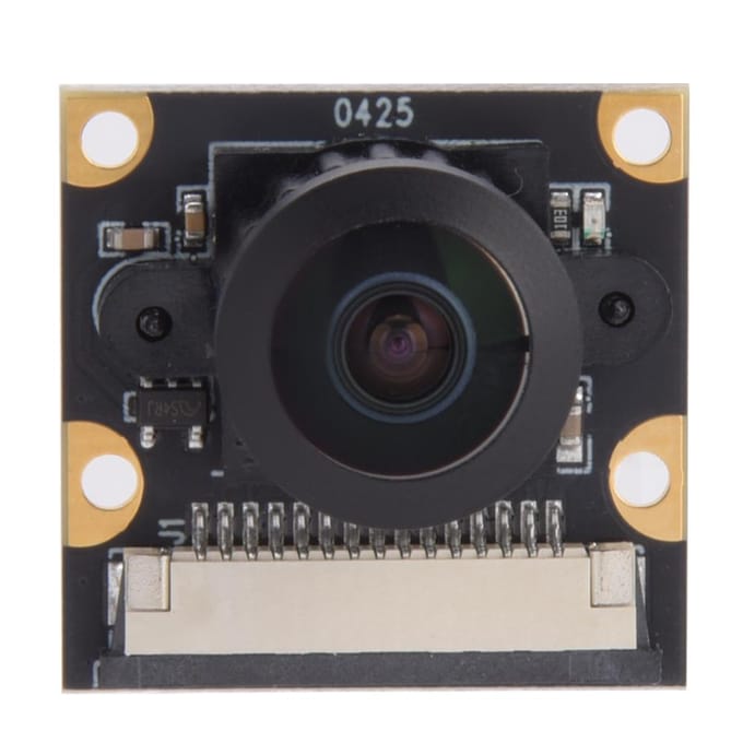 8MP Cameramodule IMX219 Chip Ondersteuning Nachtzicht Gezichtsherkenning 3280x2464 160 graden white