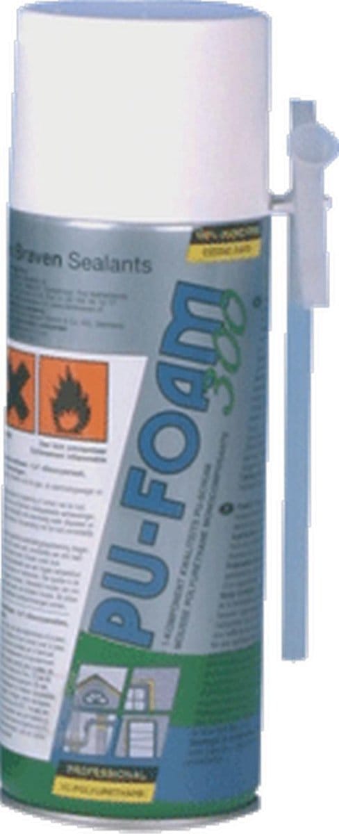 Zwaluw 11806200 PU-Foam B3 Montageschuim/PUR - Lichtgroen - 300ml