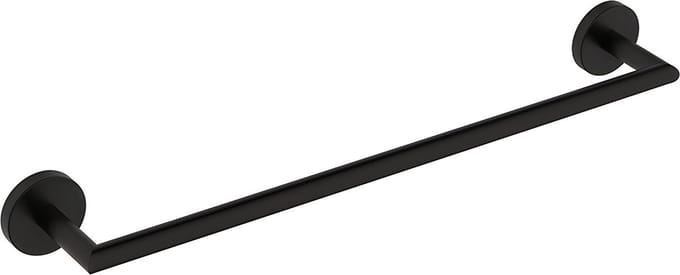 Wiesbaden Alonzo Handdoekrek 66 cm - Mat Zwart
