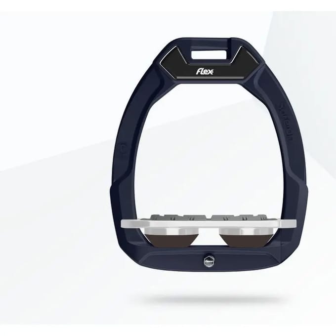 Veiligheidseisen voor plat grip rijstijgers bruin/grijs/bruin Flex-On Safe-On