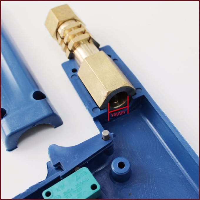 Auto SUV Universele puntlasmachine Spotter Dent Shrink Repair Equipment Gun blue