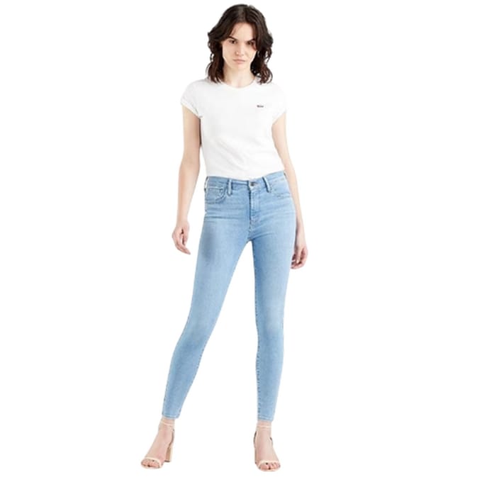 Levis Dames/Dames High Rise Skinny Jeans (Eclipse Center)