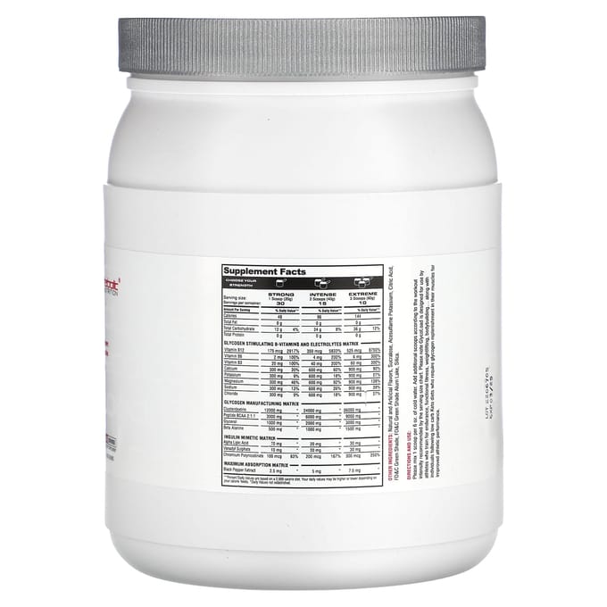 Metabolic Nutrition, GlycoRod, Pomme Verte, 600g
