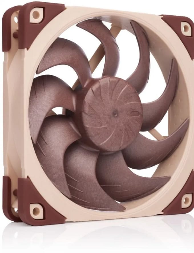 Noctua NF-A12x25 G2 LS-PWM - Case ventilator - 120mm - Brown - 11 dBA