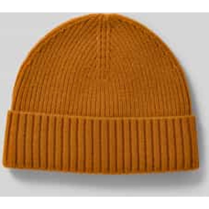 Beanie van een mix van wol en kasjmier