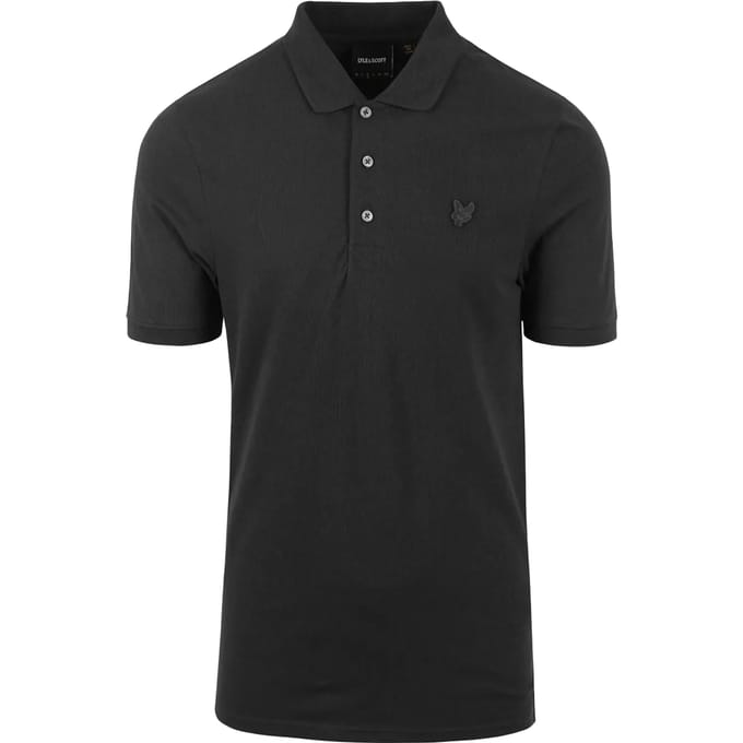 Lyle & Scott Heren Tonaal Eagle Poloshirt (Grijs)