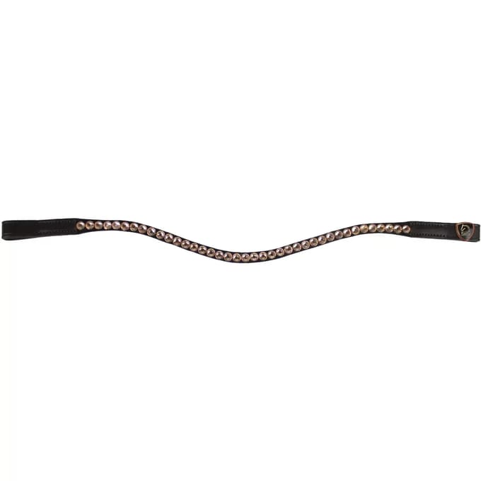 Frontal voor paard diamanten goud Tattini
