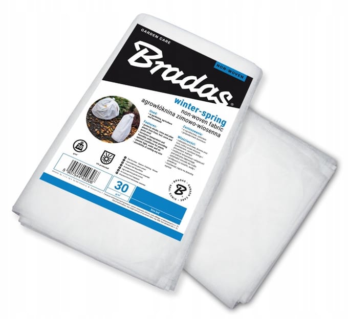 Bradas - Witte Hoes - 160x500 cm - 30 g/m² - UV-bestendig