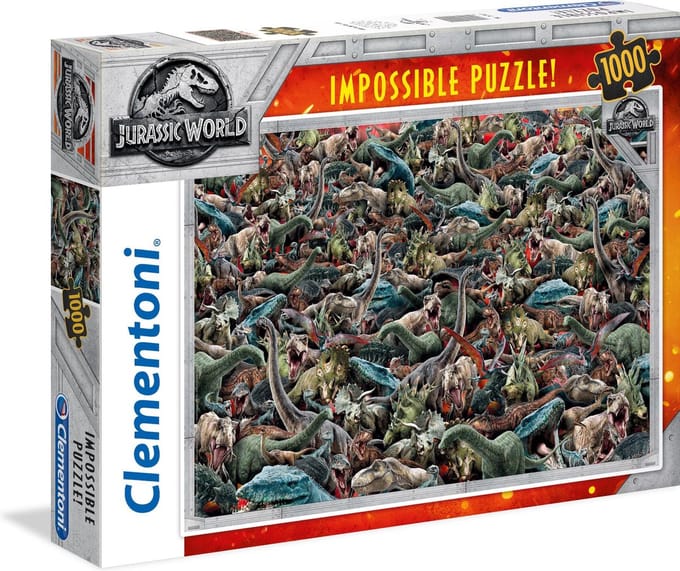 PUZZEL 1000 IMPOSSIBLE JURASSIC WORLD