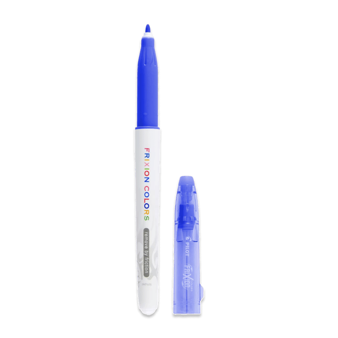 Pilot Frixion Colors - Uitgumbare blauwe stift